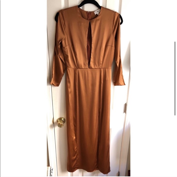 NWT LPA revolve silk midi slip dress - Picture 4 of 7